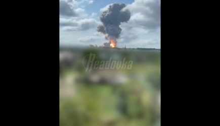 Взрыв прогремел на пороховом заводе в Рязанской области, начался сильный пожар