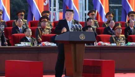 Shaman спел перед Ким Чен Ыном