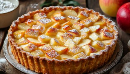 Яблочных пирогов есть несметное множество. Этот особенный. Не шарлотка: нежное бисквитно-кексовое тесто и много яблок