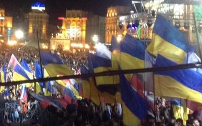 Началось&hellip; Украинцы вышли на улицы Киева после 1 заявления РФ