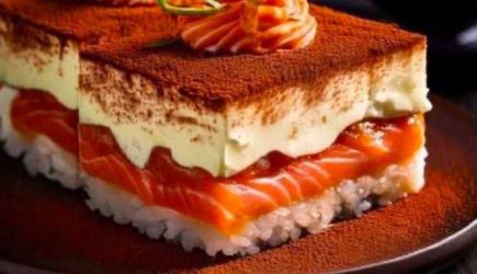 Рецепт Тирамисуши: суши-ролл в стиле тирамису