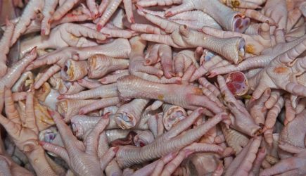 Россия завалила Китай куриными лапками