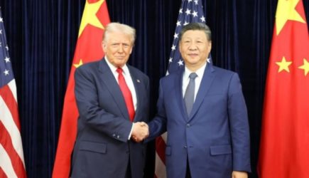 Визит Дональда Трампа в Пекин приковал к экранам миллионы жителей Китая
