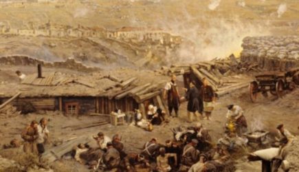 Уцелевшие фрагменты великой панорамы Рубо спасли от огня в Севастополе